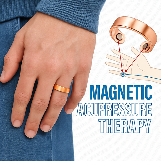 (BUY 1 get 1 FREE) Sugar Control Magnetic Acupressure Ring